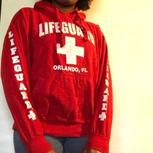 Orlando,Fl Lifeguard hoodie.